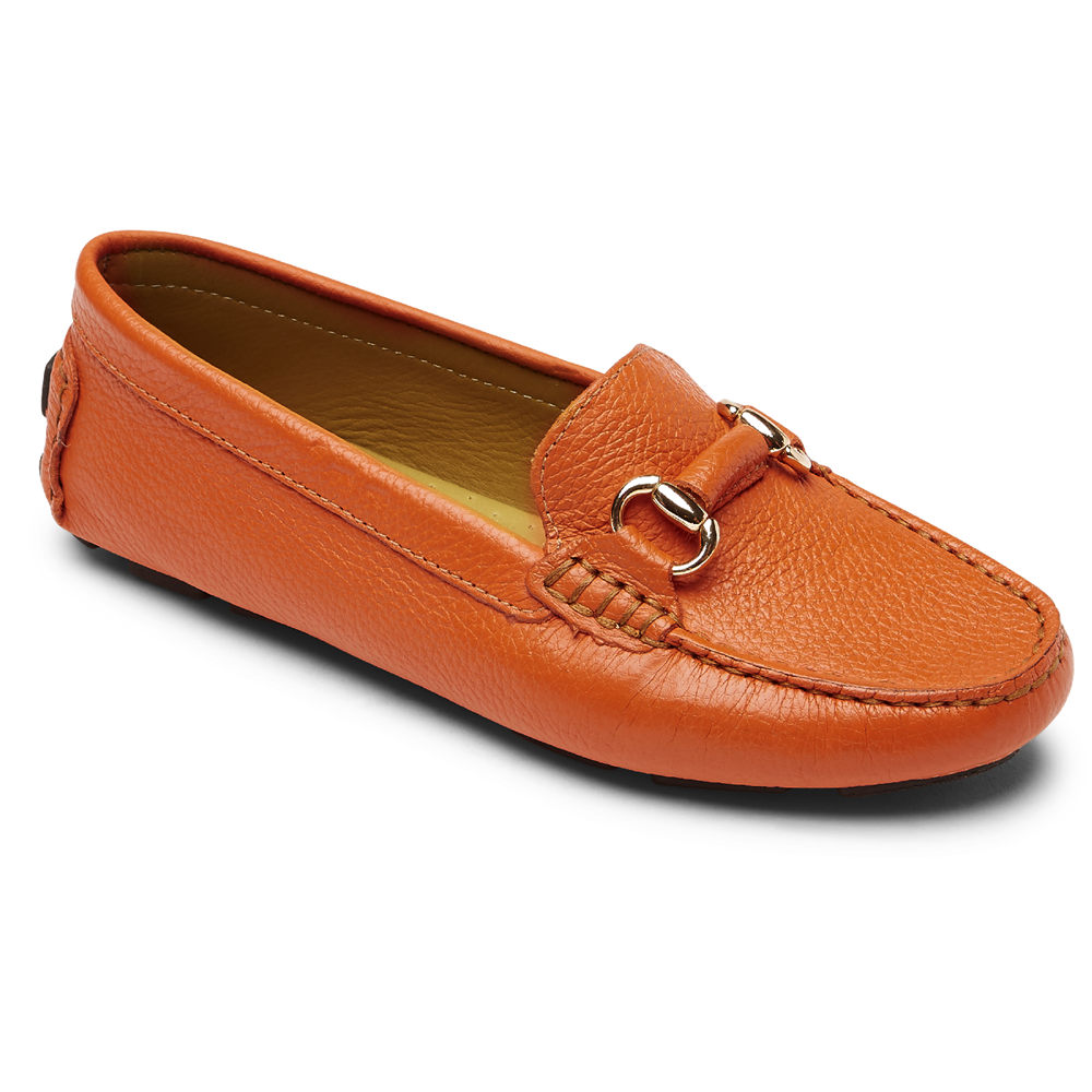 Rockport Singapore Womens Loafers - Bayview Bit Keeper Orange - ST4785906